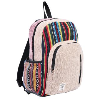 Hippie Boho Hemp Cotton Daypack Backpack Gheri