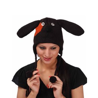 DOG FACED ANIMAL HAT