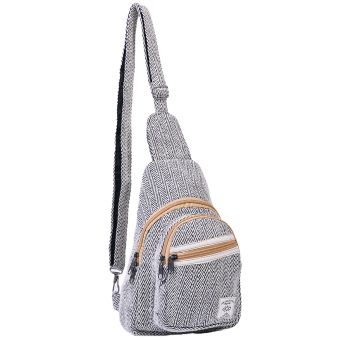 Hippie Boho Cotton Bohemian Crossbody Sling Bag Backpack