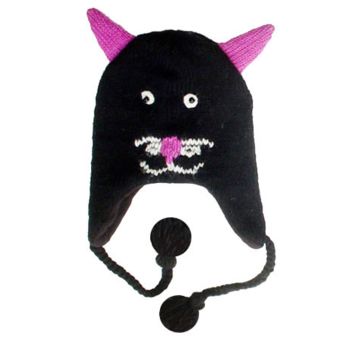 CAT FACED ANIMAL HAT