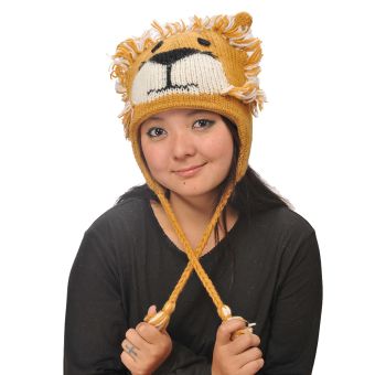 LION FACED ANIMAL HAT
