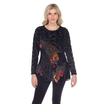 Animal Print Pattern Top