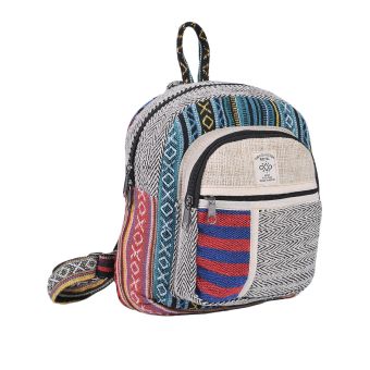 Hemp & Cotton Mini Back Pack Bag