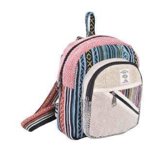 Hemp & Cotton Mini Back Pack Bag