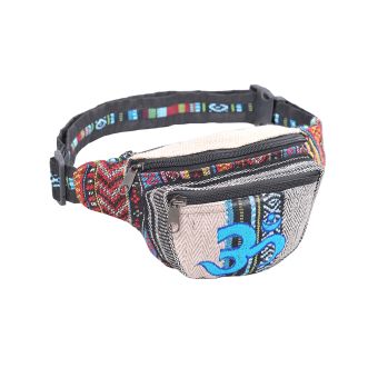 The Collection Royal Om Hemp and Cotton Fanny Pack