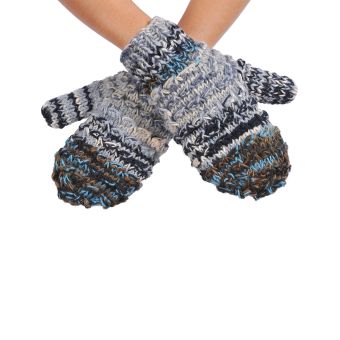 Cable Knitted Woolen Mittens