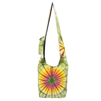 The Collection Royal Tie Dye Cotton Hobo Bag