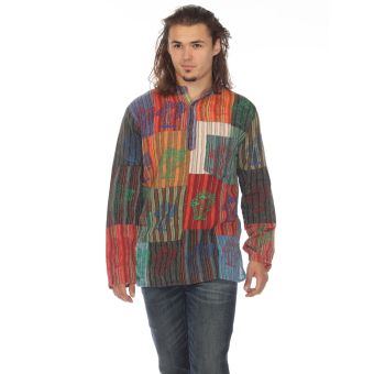 Stonewashed Patch Unisex Top