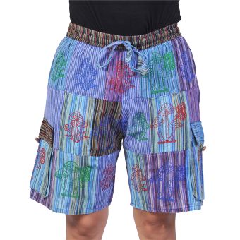 Stonewash Patch Unisex Shorts