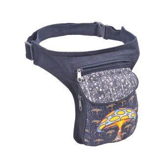 Mushroom Printed Fanny Pack