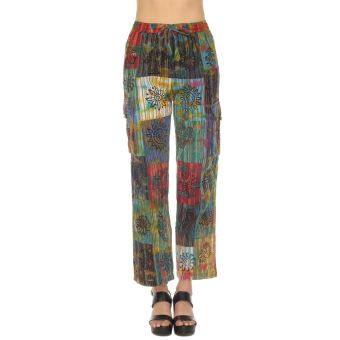 Tie Dye Patch Women's Trouser