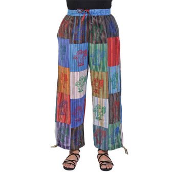 Patch 3/4 Stonewashed Women's Trouser