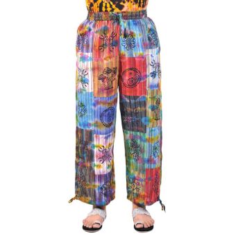 Patch 3/4 Tie Dye Women's Trouser