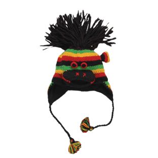 RASTA MONKEY FACED ANIMAL HAT