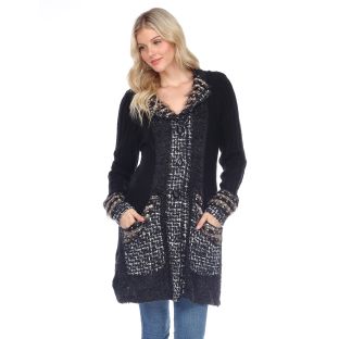 Long Button Up Design Sweater